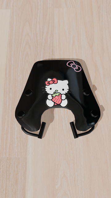 Hello Kitty - Zip Laag Windscherm Stickers