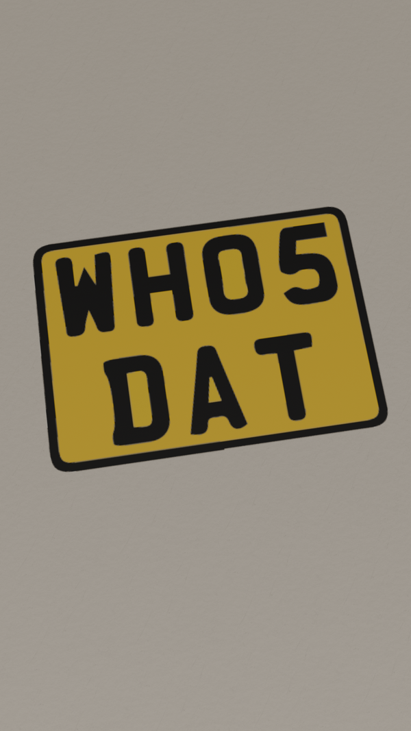 WH05 DAT - Universele Sticker
