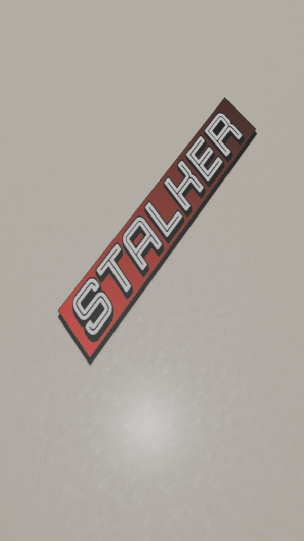 Stalker - Universele Sticker