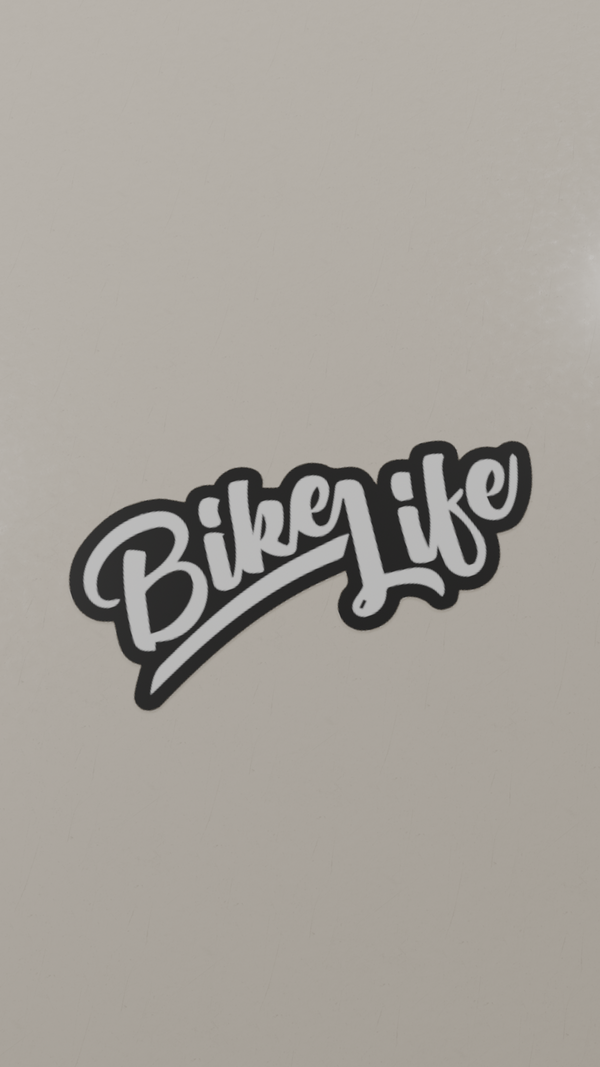 Bike Life - Universele Sticker