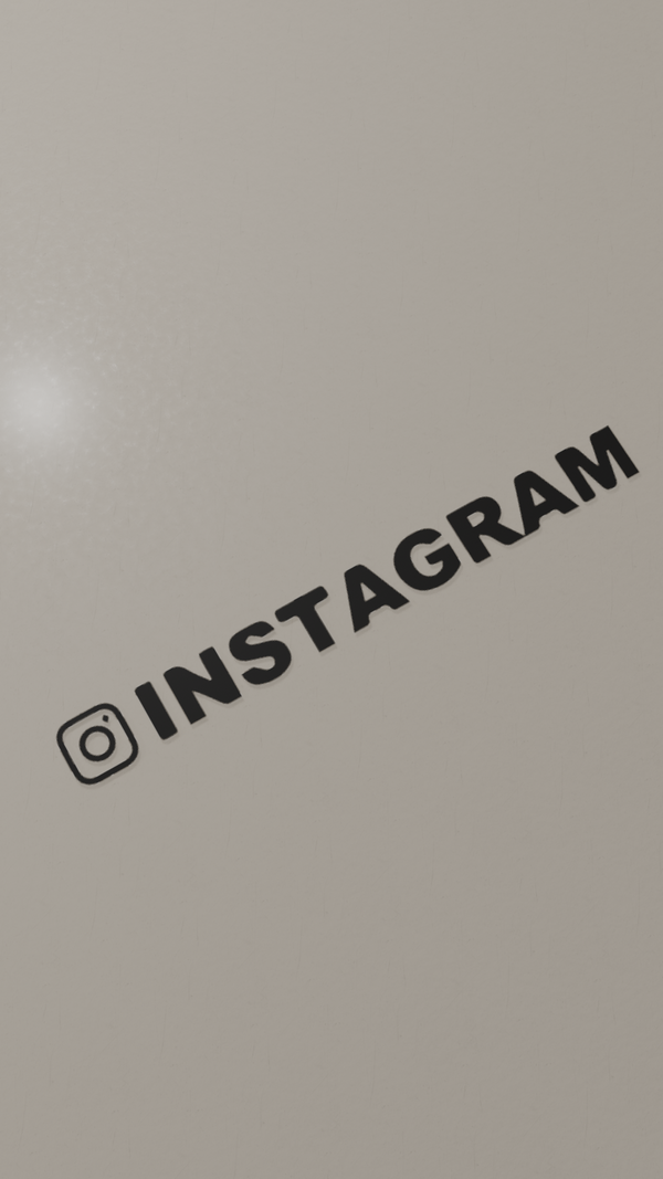 Custom Instagram Sticker - Universele Sticker