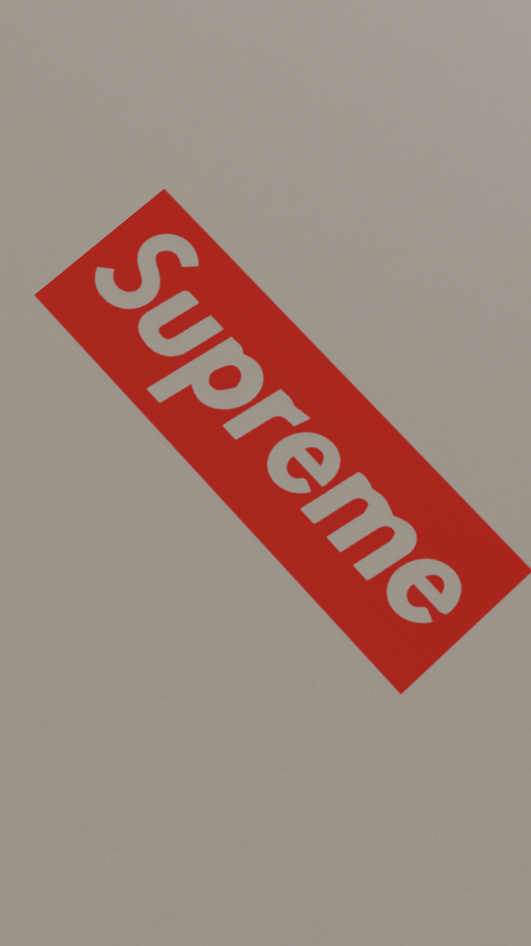 Supreme - Universele Sticker