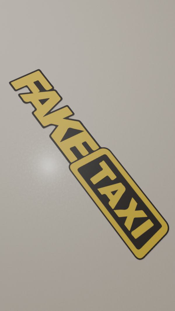 Fake Taxi - Universele Sticker