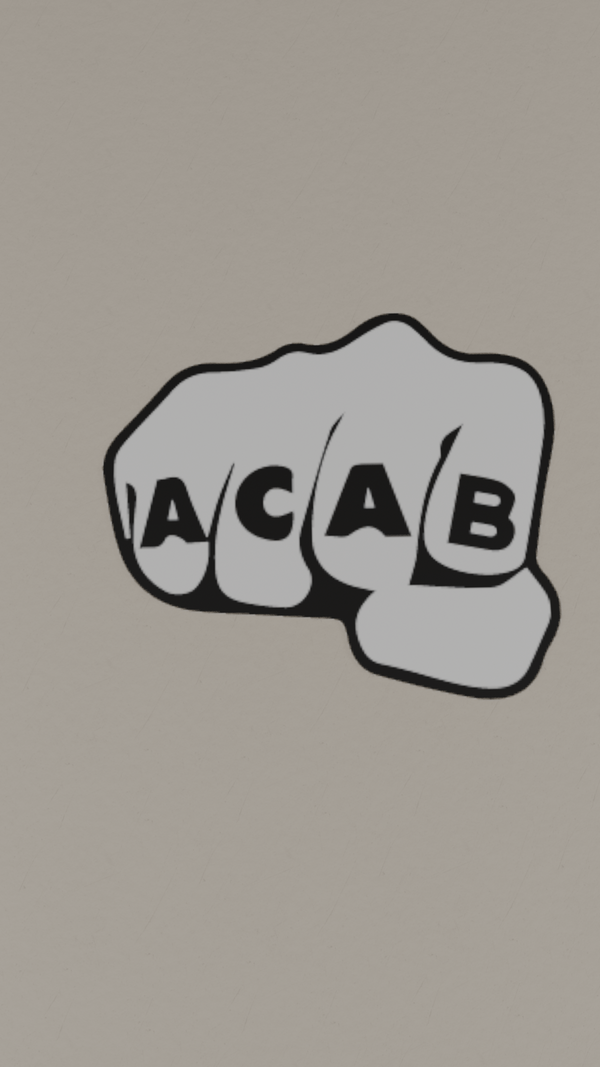 ACAB - Football Sticker