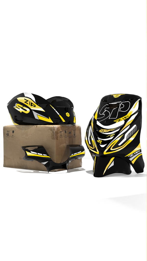 Midnight Ride - Stickerset Piaggio Zip