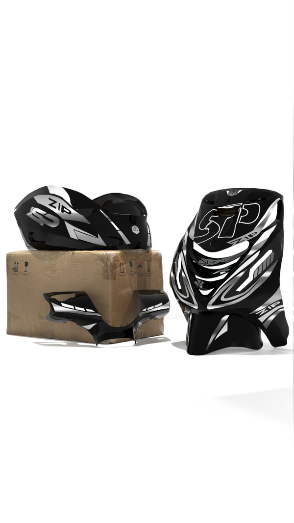 Midnight Ride - Stickerset Piaggio Zip