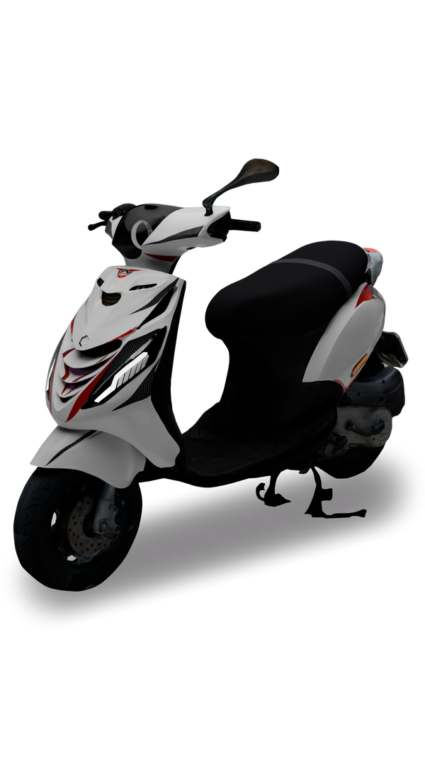 Carbon - Stickerset Piaggio Zip