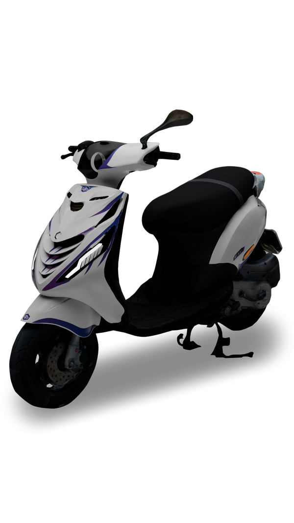 Sharp Soulver Minimalistic  - Stickerset Piaggio Zip