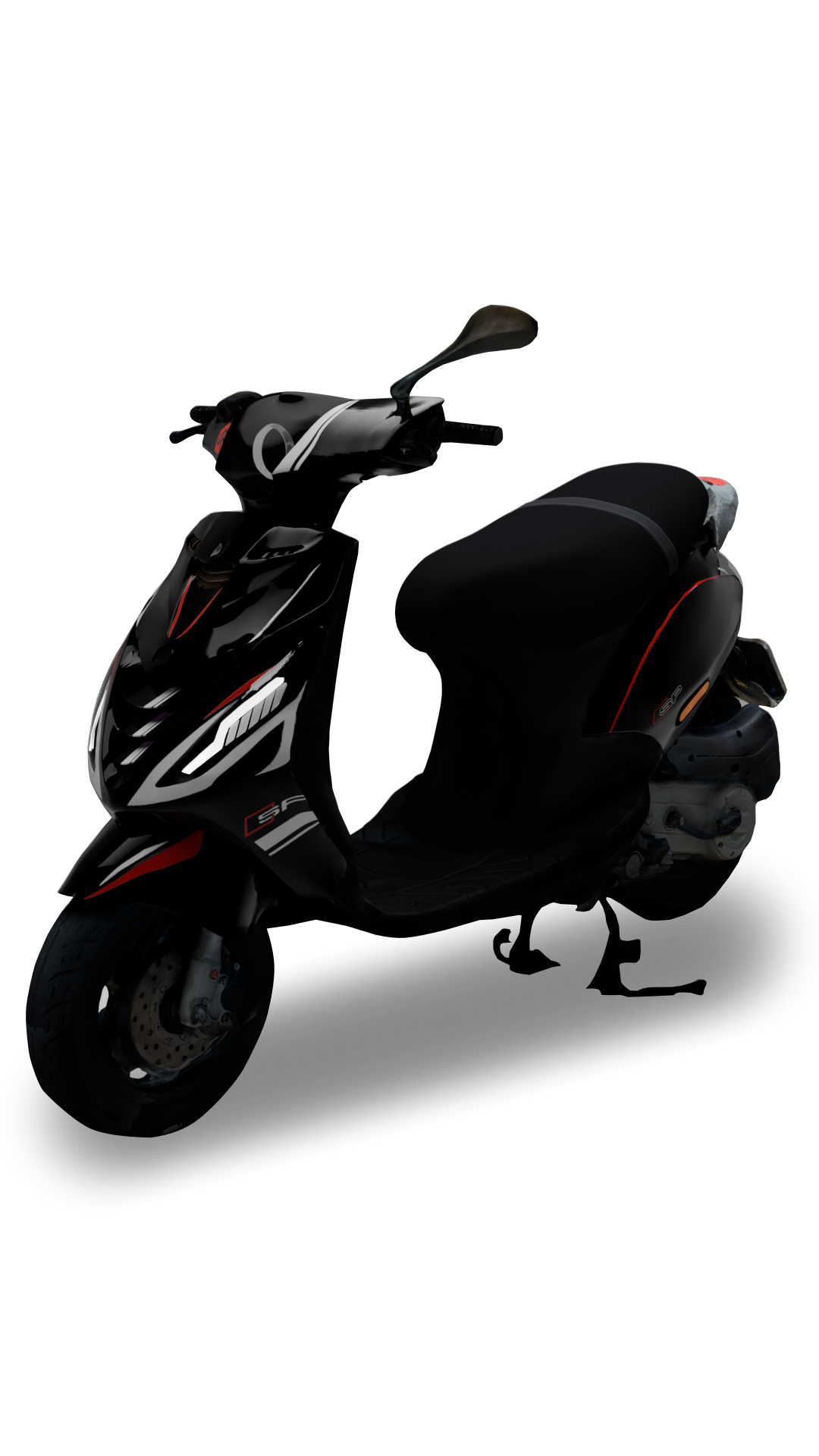 Audi ''SP'' V2 - Stickerset Piaggio Zip
