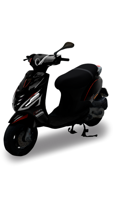 Audi ''SP'' V2 - Stickerset Piaggio Zip