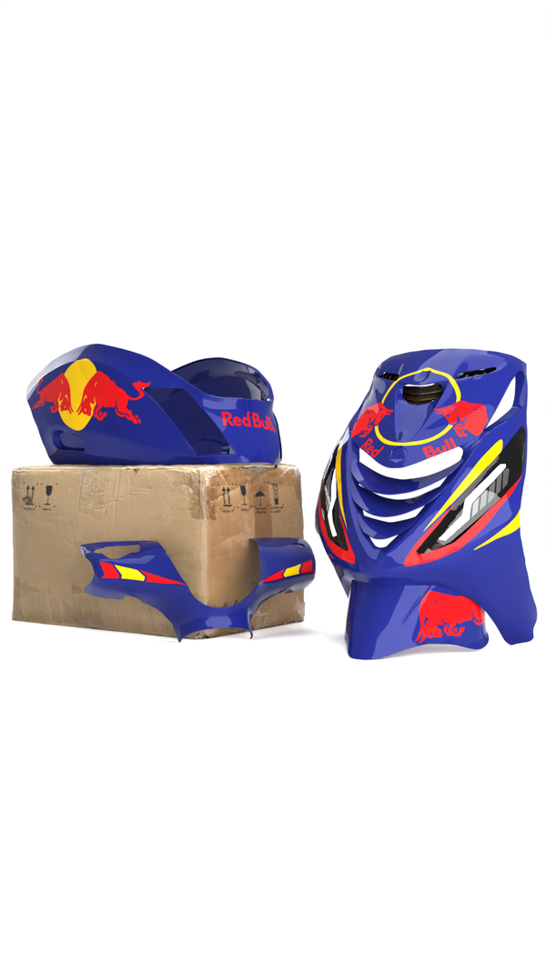 Red Bull Racing - Piaggio Zip Stickerset