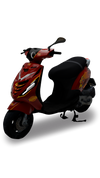 Lightning McQueen ''Cars'' - Ensemble d'autocollants Piaggio Zip