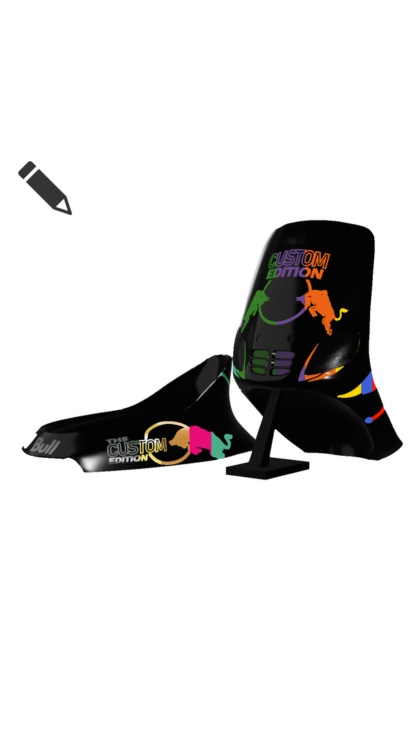 Éditions spéciales Red Bull - Ensembles d'autocollants Type 3
