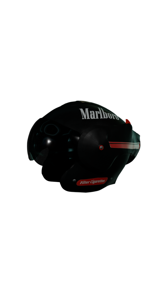 Marlboro - Boxer helm Stickerset