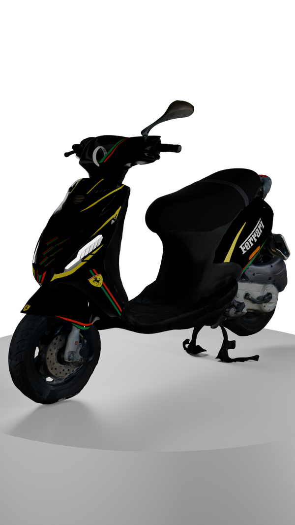 Ferrari - Stickerset Piaggio Zip