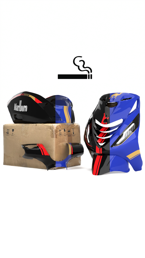 Cigarette Designs - Stickerset Piaggio Zip