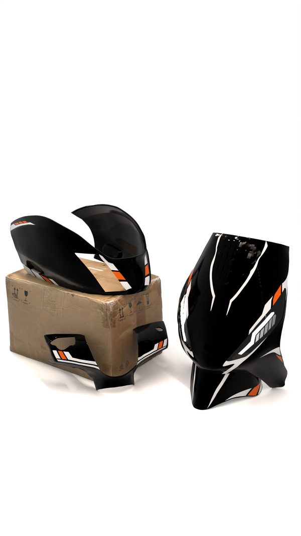 Mc Laggio - Stickerset Piaggio Zip (Orginele Kappen)