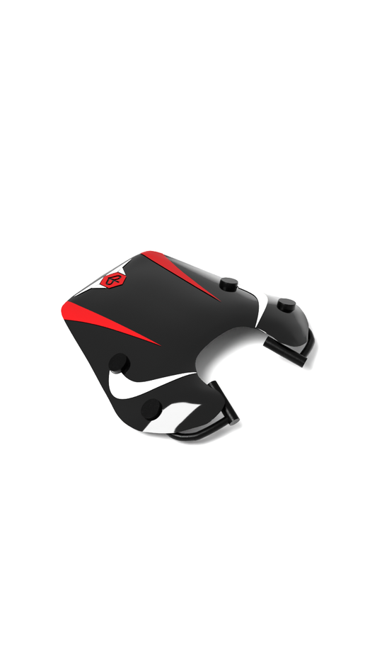 V1 - Zip Laag Windscherm Sticker