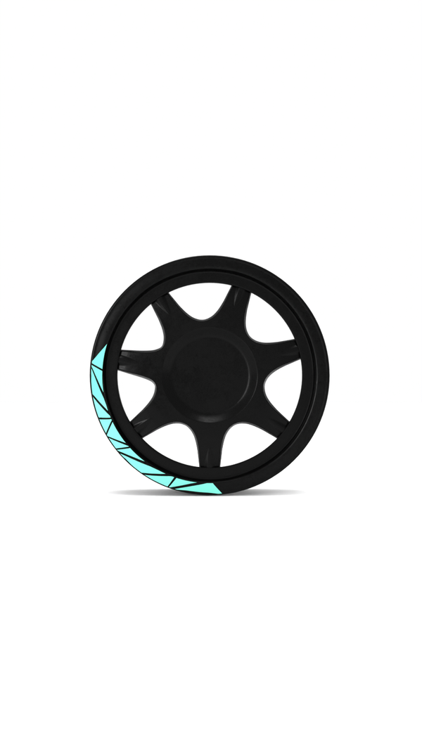 Fractured - Velg Stickers