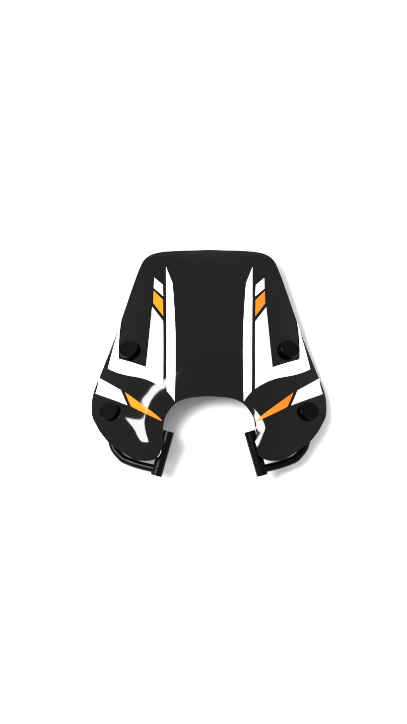 Mc Laggio - Zip Laag Windscherm Stickers