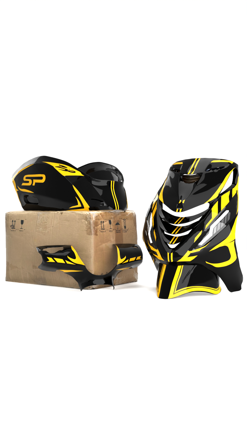 Striped - Stickerset Piaggio Zip