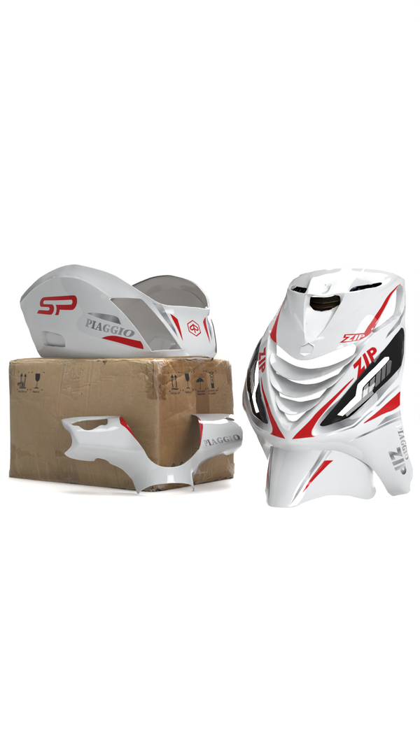 Sporty Design Revamp  - Stickerset Piaggio Zip