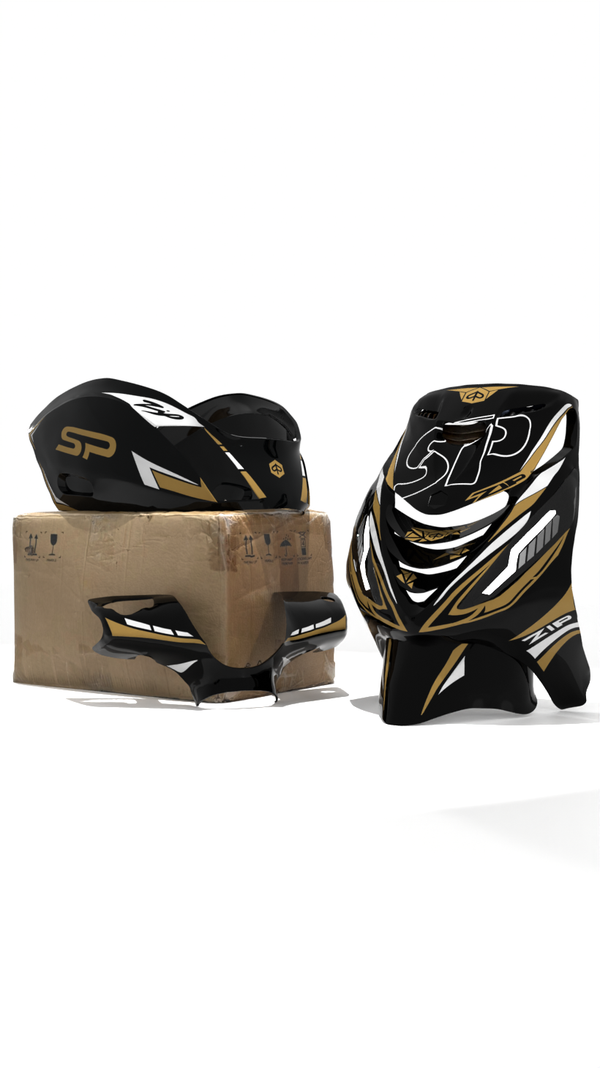Midnight Drive X - Stickerset Piaggio Zip