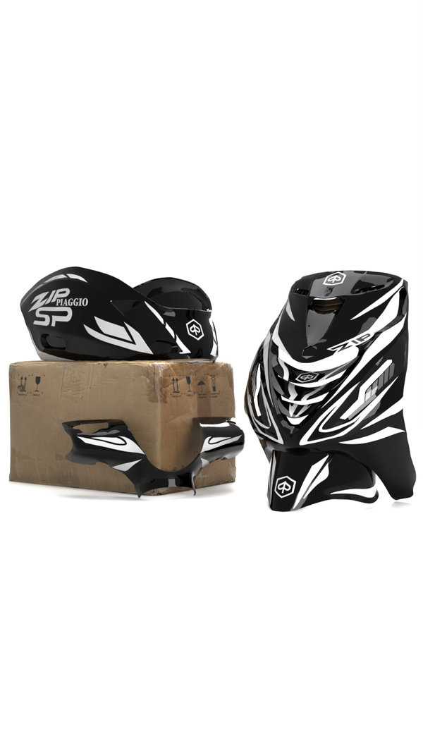Zip X Minimalistic - Sticker set Piaggio Zip