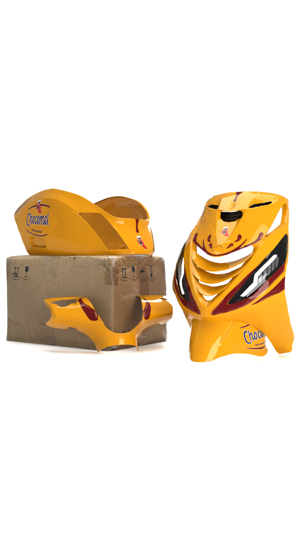 Chocomel - Stickerset Piaggio Zip