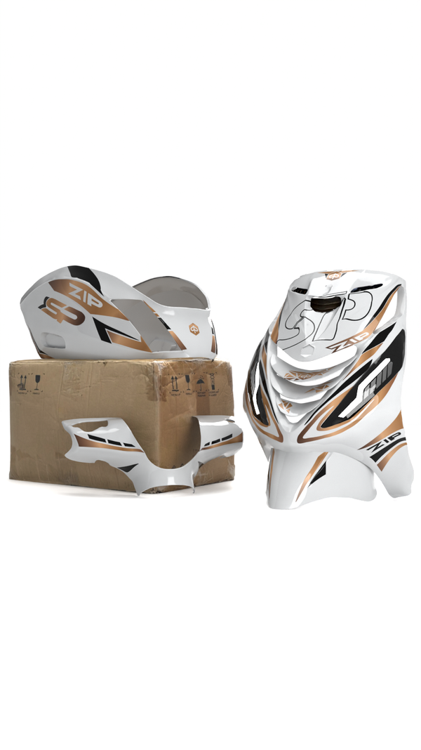 Midnight Ride - Ensemble d'autocollants Piaggio Zip