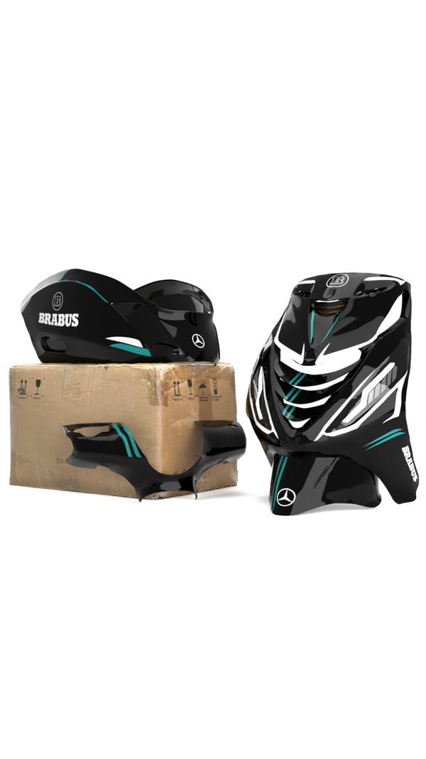 Brabus - Stickerset Piaggio Zip