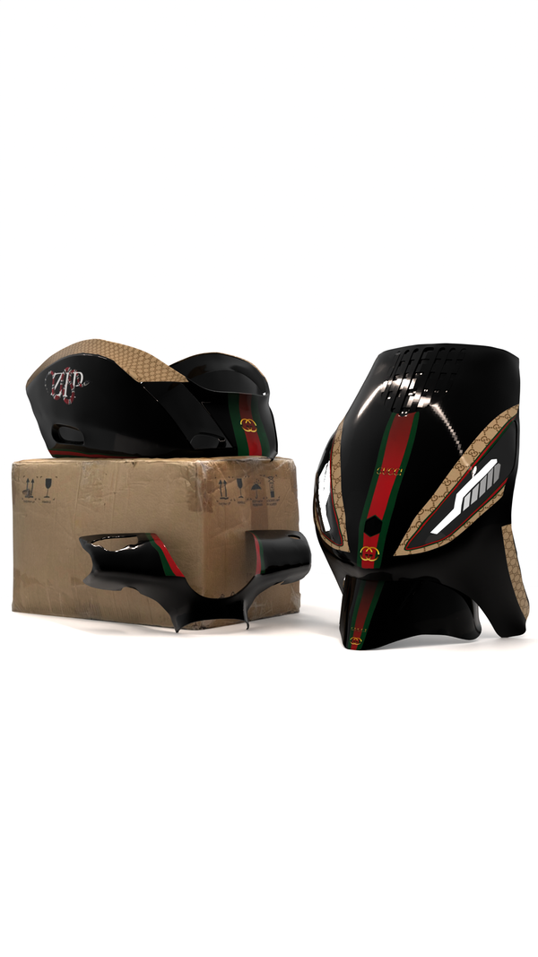 Gucci - Stickerset Piaggio Zip (Orginele Kappen)