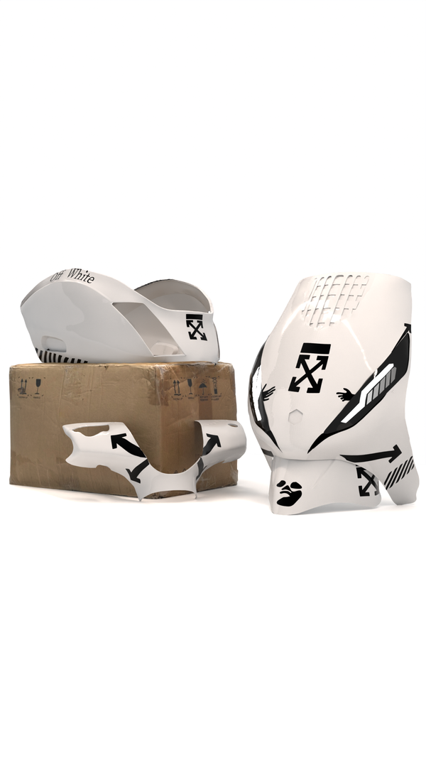 Off White - Stickerset Piaggio Zip (Orginele Kappen)