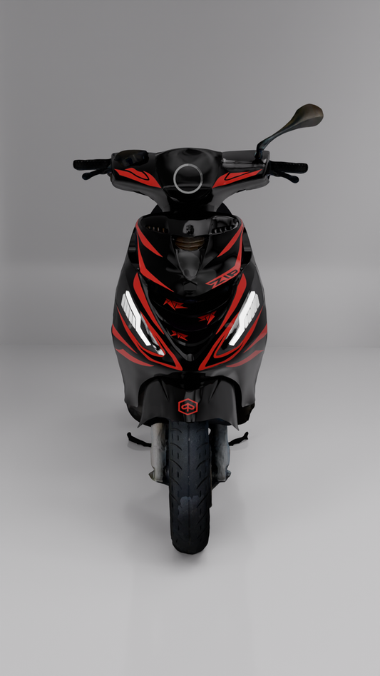 Zip X Minimalistic - Stickerset Piaggio Zip