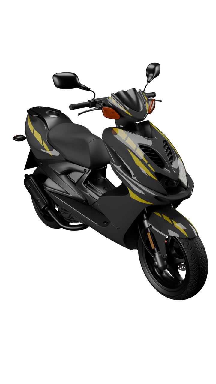 Striped - Stickerset Aerox volledige stickerset stickerset - Zip Graphicz