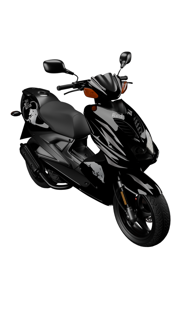 Red Bull Striped - Stickerset Aerox